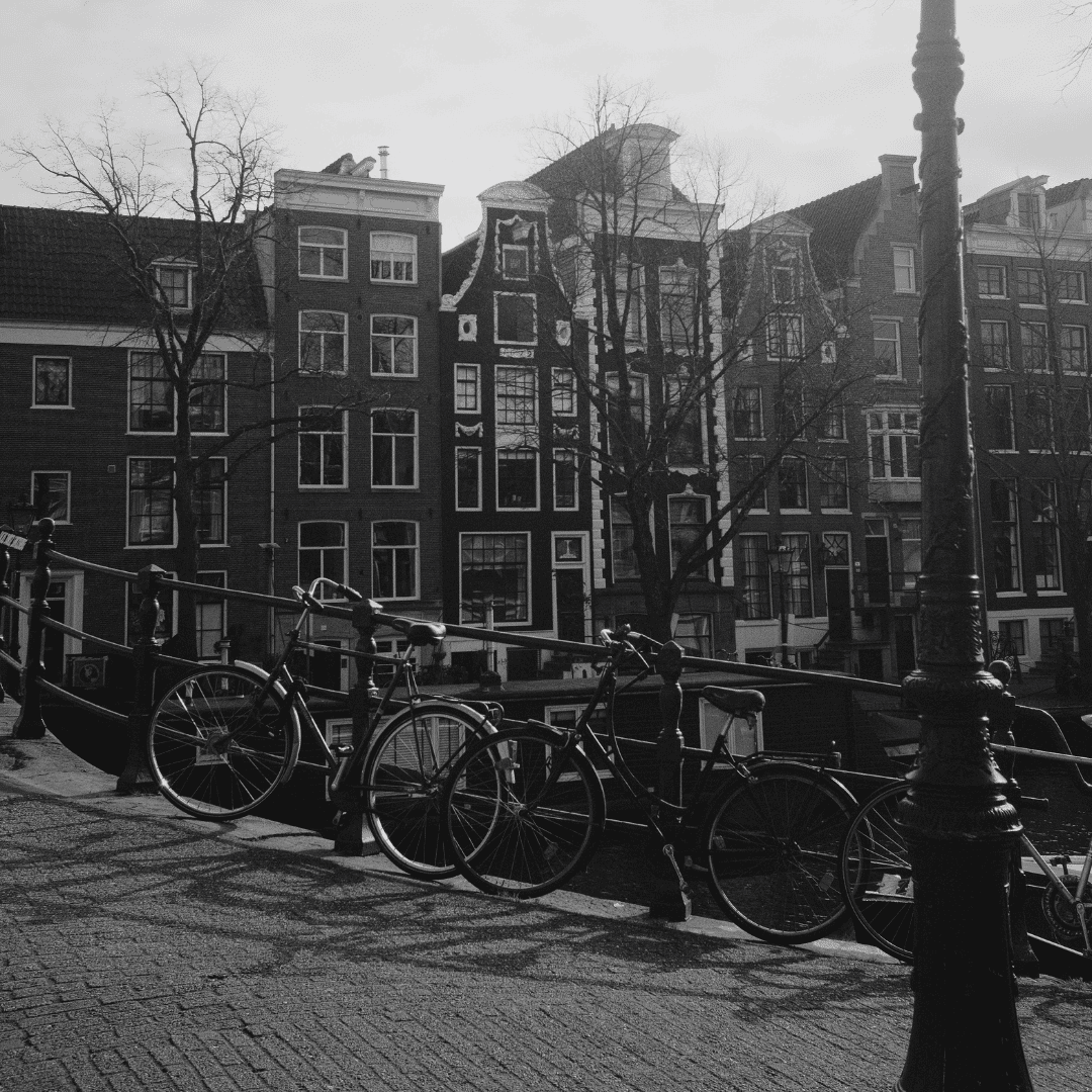 tom in the streets of amsterdam